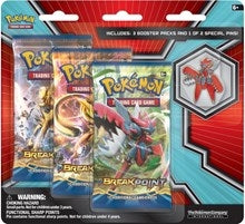 Image for BREAKpoint Collector Pin 3 Pack Blister [Mega Scizor] - Pokemon