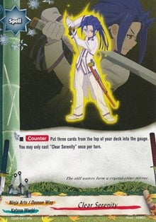 Image for Clear Serenity (Trial Deck: Ninja Onslaught) (TD05/0013EN) - Future Card BuddyFight