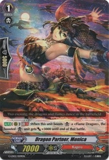 Image for Dragon Partner, Monica (G-Legend Deck Vol.2: The Overlord Blaze) (G-LD02/009EN) - Cardfight Vanguard