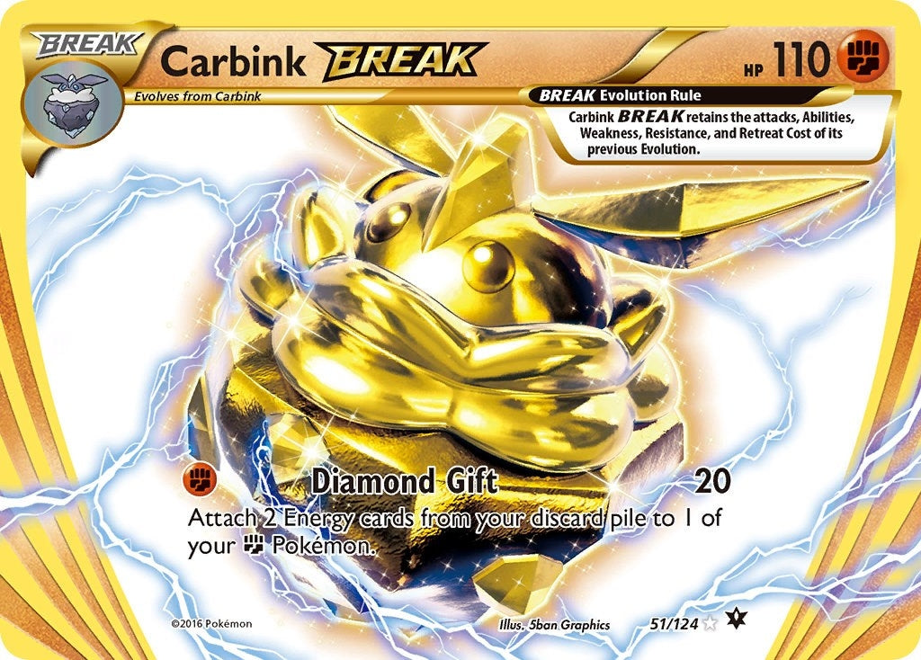 Image for Carbink BREAK (XY - Fates Collide) (51/124) - Pokemon