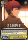 Image for "Dauntless Heart" Shirou (Fate/stay night [Unlimited Blade Works] Vol. II) (FS/S36-E021 C) - Weiss Schwarz