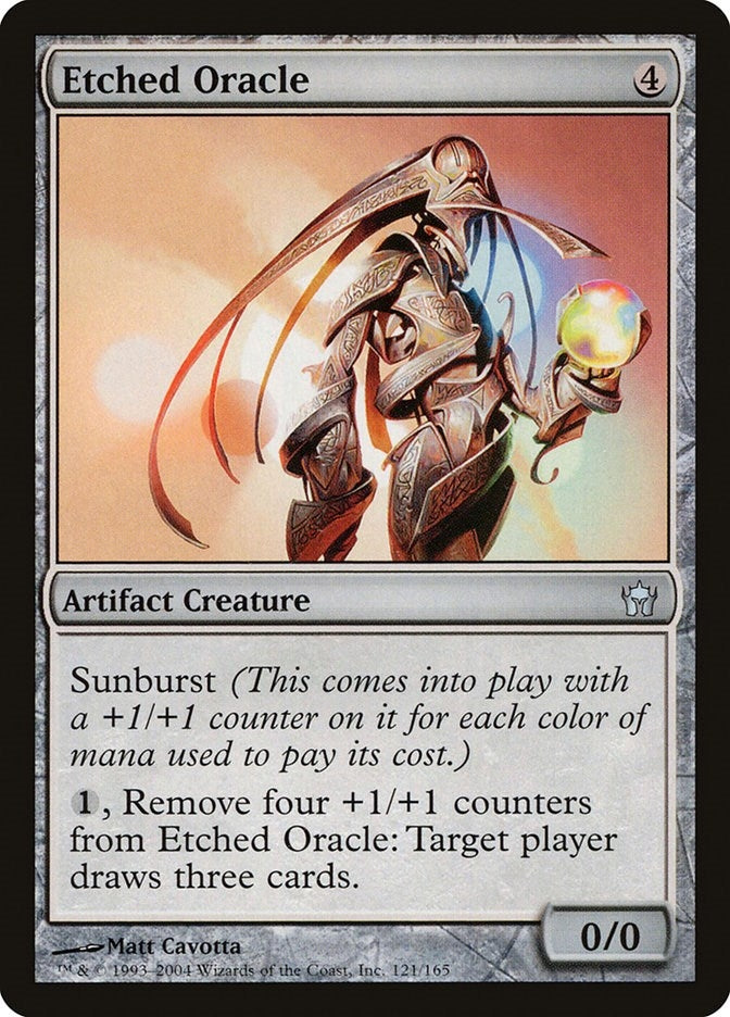 Image for Etched Oracle (Fifth Dawn) (121) - Magic: The Gathering
