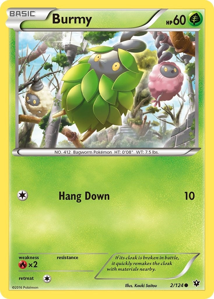 Image for Burmy (XY - Fates Collide) (2/124) - Pokemon