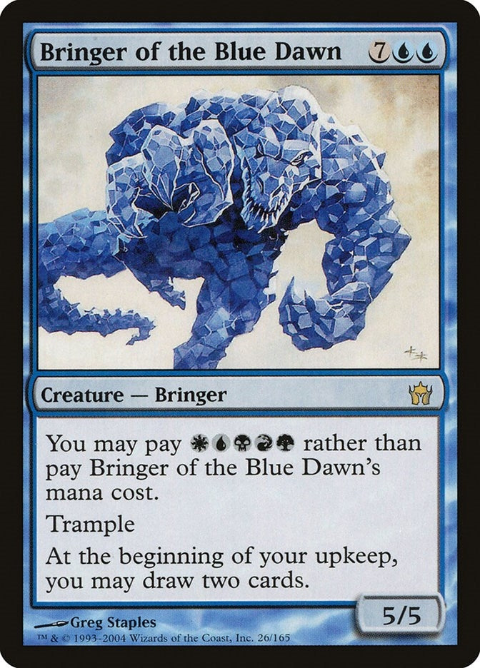 Image for Bringer of the Blue Dawn (Fifth Dawn) (26) - Magic: The Gathering