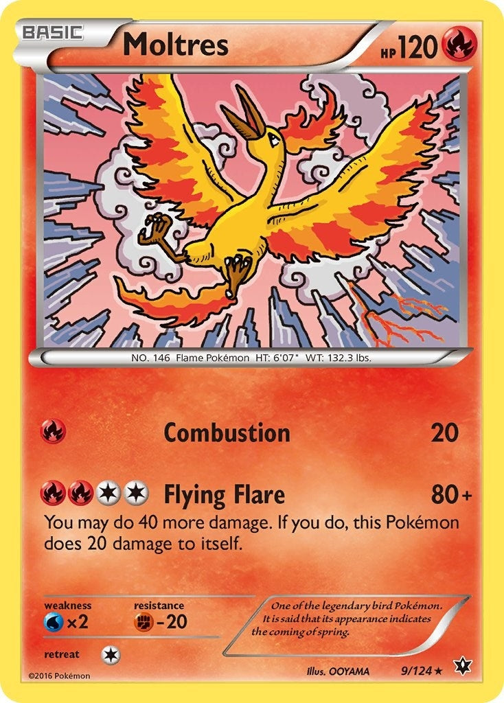 Image for Moltres (XY - Fates Collide) (9/124) - Pokemon
