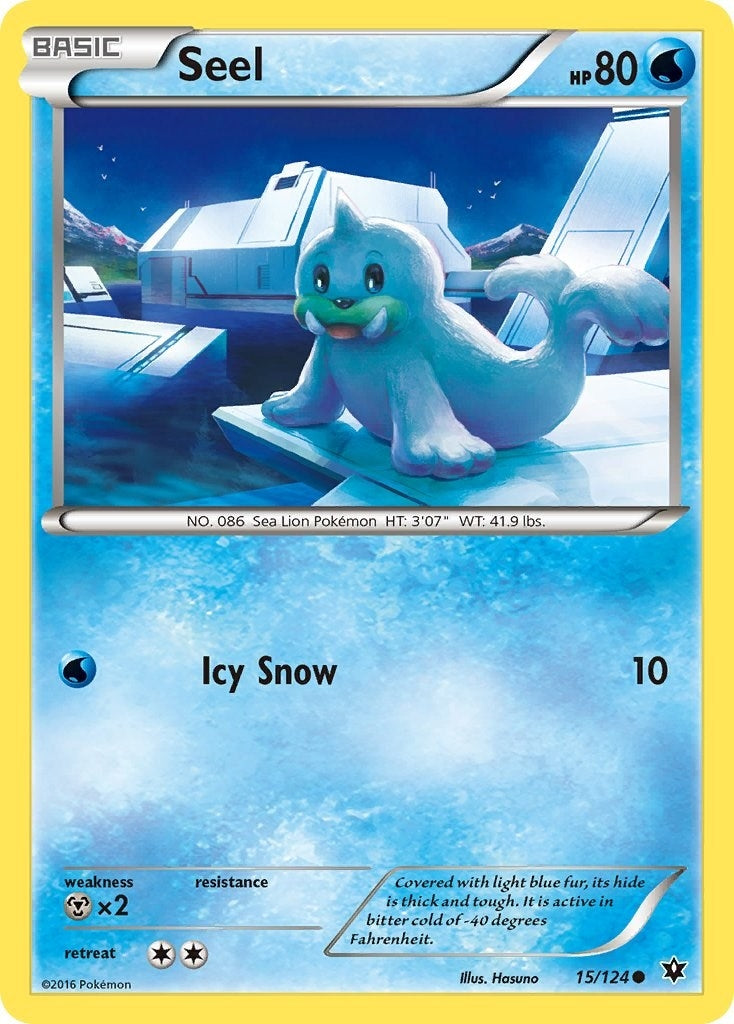 Image for Seel (XY - Fates Collide) (15/124) - Pokemon