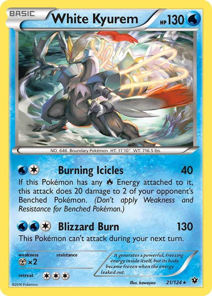 Image for White Kyurem (XY - Fates Collide) (21/124) - Pokemon