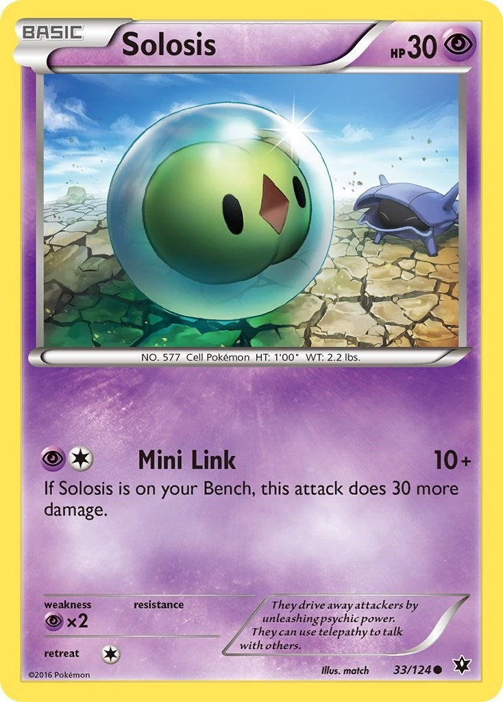 Image for Solosis (XY - Fates Collide) (33/124) - Pokemon