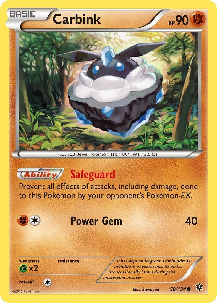 Image for Carbink (50) (XY - Fates Collide) (50/124) - Pokemon