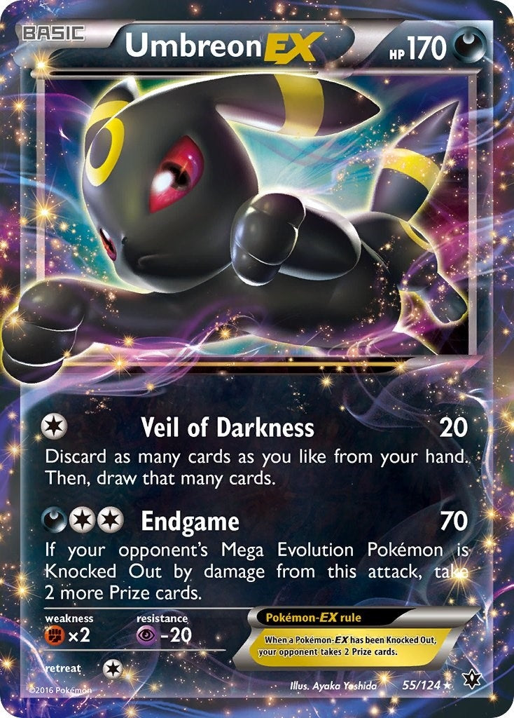 Image for Umbreon EX (XY - Fates Collide) (55/124) - Pokemon