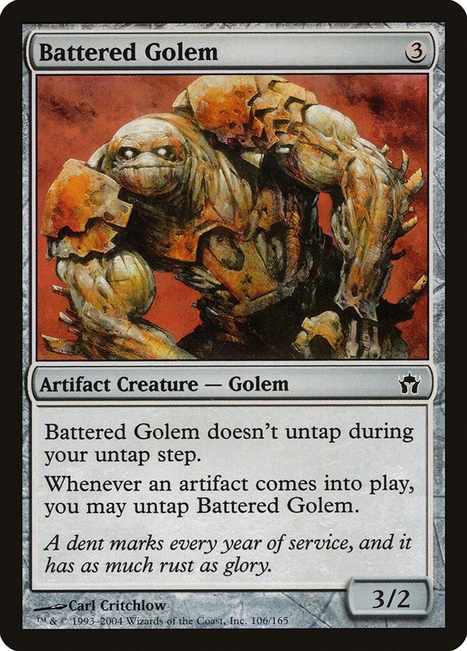 Image for Battered Golem (Fifth Dawn) (106) - Magic: The Gathering