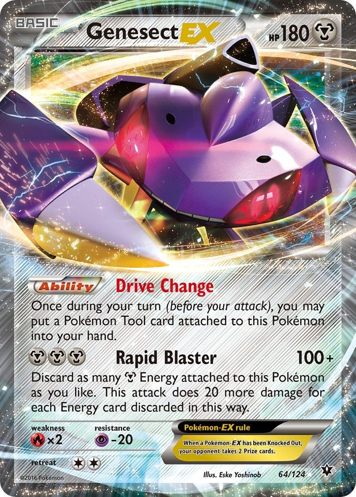 Image for Genesect EX (XY - Fates Collide) (64/124) - Pokemon