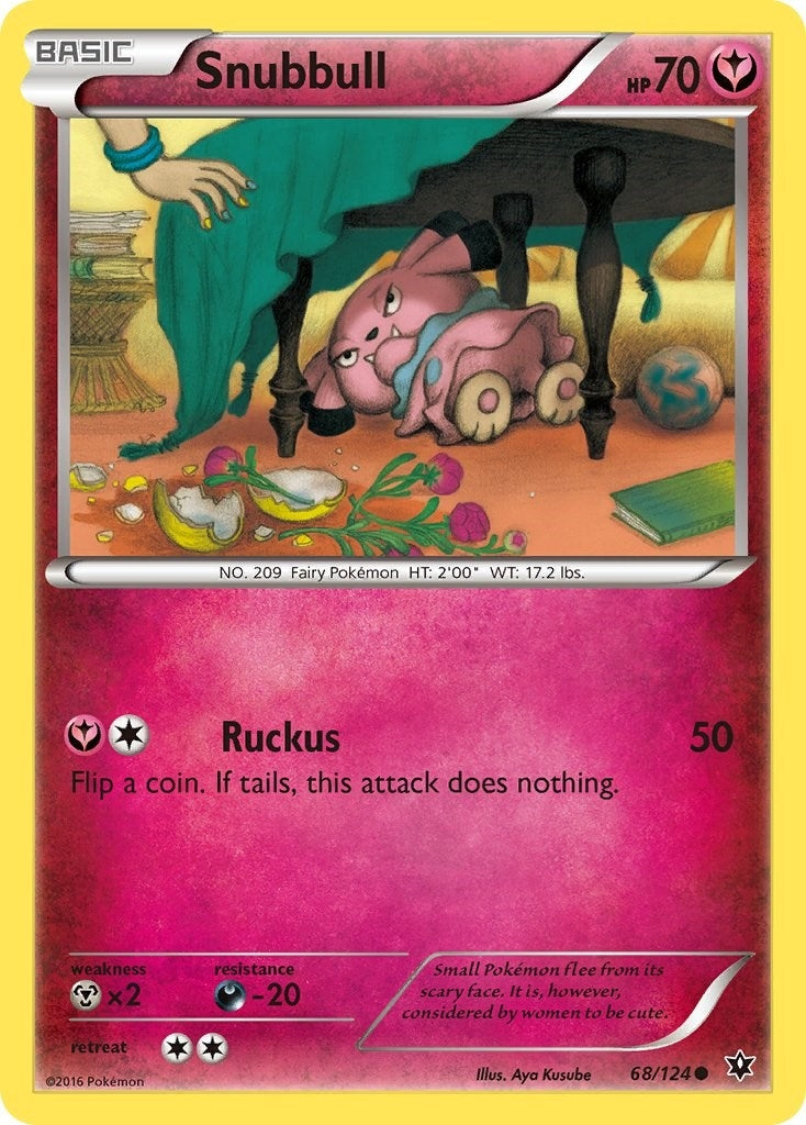 Image for Snubbull (XY - Fates Collide) (68/124) - Pokemon