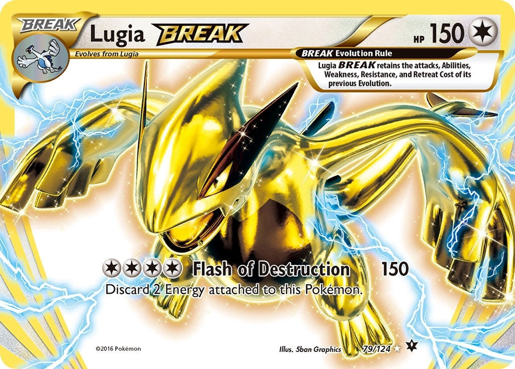 Image for Lugia BREAK (XY - Fates Collide) (79/124) - Pokemon