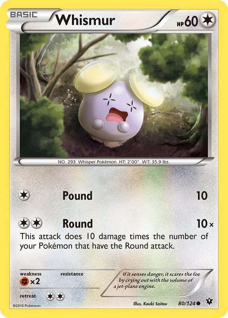 Image for Whismur (XY - Fates Collide) (80/124) - Pokemon