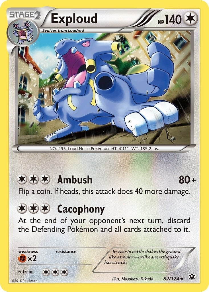 Image for Exploud (XY - Fates Collide) (82/124) - Pokemon