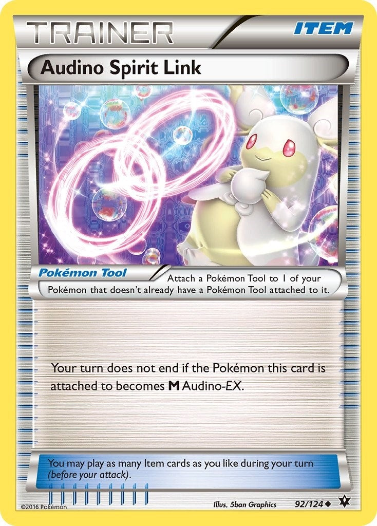 Image for Audino Spirit Link (XY - Fates Collide) (92/124) - Pokemon