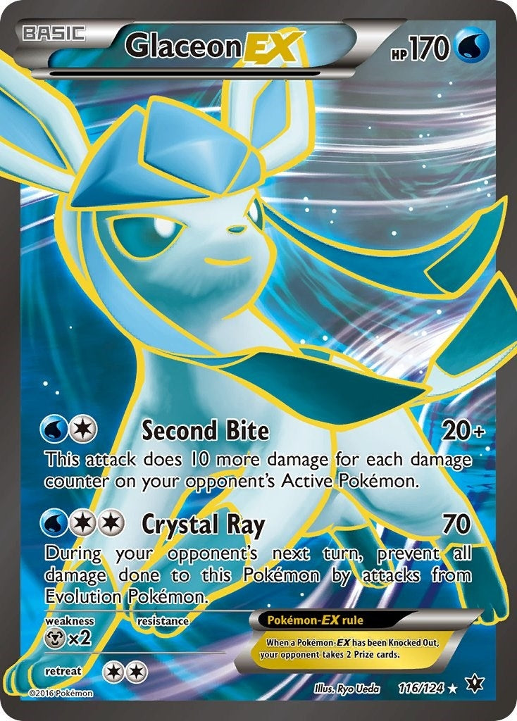 Image for Glaceon EX (Full Art) (XY - Fates Collide) (116/124) - Pokemon