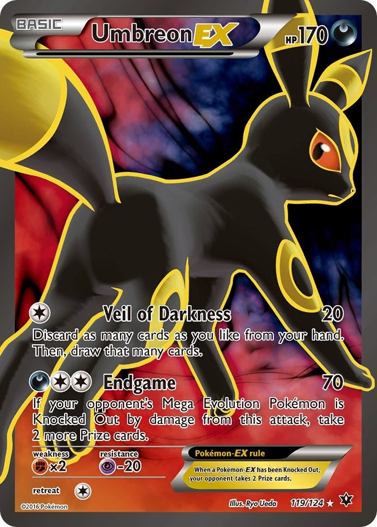 Image for Umbreon EX (Full Art) (XY - Fates Collide) (119/124) - Pokemon