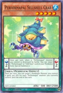 Image for Performapal Sellshell Crab (Shining Victories) (SHVI-EN002) - YuGiOh