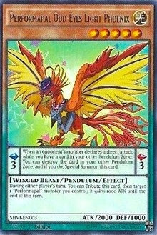 Image for Performapal Odd-Eyes Light Phoenix (Shining Victories) (SHVI-EN003) - YuGiOh