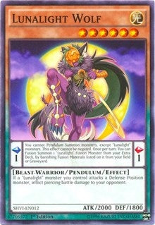 Image for Lunalight Wolf (Shining Victories) (SHVI-EN012) - YuGiOh