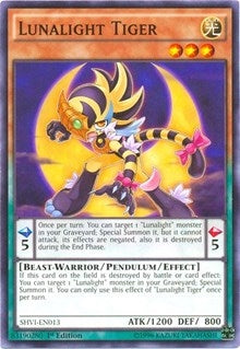 Image for Lunalight Tiger (Shining Victories) (SHVI-EN013) - YuGiOh