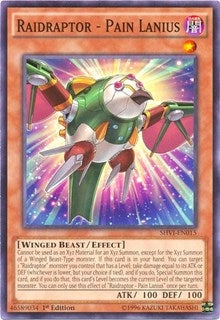 Image for Raidraptor - Pain Lanius (Shining Victories) (SHVI-EN015) - YuGiOh
