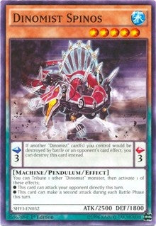 Image for Dinomist Spinos (Shining Victories) (SHVI-EN032) - YuGiOh