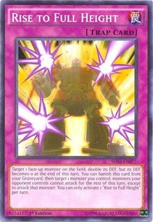 Image for Rise to Full Height (Shining Victories) (SHVI-EN077) - YuGiOh