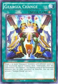 Image for Geargia Change (Shining Victories) (SHVI-EN095) - YuGiOh