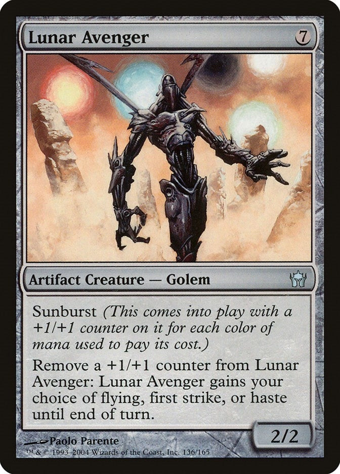 Image for Lunar Avenger (Fifth Dawn) (136) - Magic: The Gathering