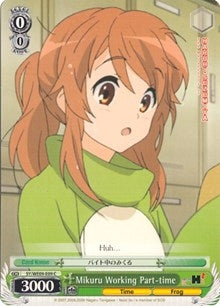 Image for Mikuru Working Part-time (The Melancholy of Haruhi Suzumiya Extra Booster) (SY/WE09-E09) - Weiss Schwarz