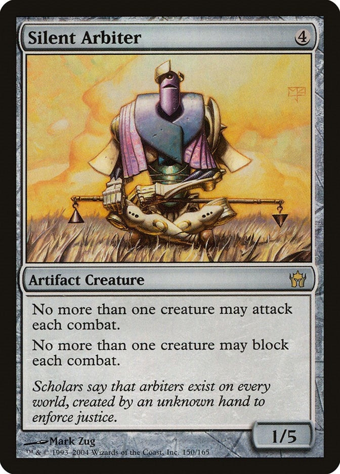 Image for Silent Arbiter (Fifth Dawn) (150) - Magic: The Gathering