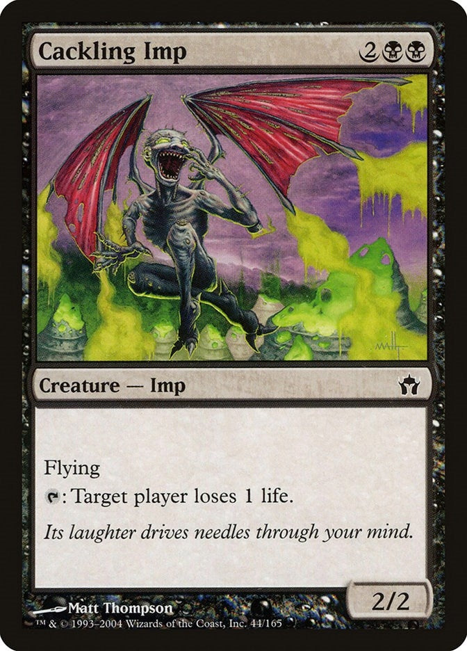Image for Cackling Imp (Fifth Dawn) (44) - Magic: The Gathering