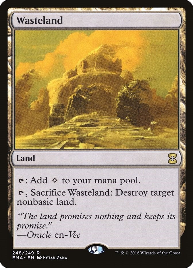 Image for Wasteland (Eternal Masters) (248) - Magic: The Gathering
