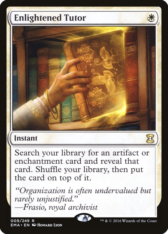 Image for Enlightened Tutor (Eternal Masters) (9) - Magic: The Gathering