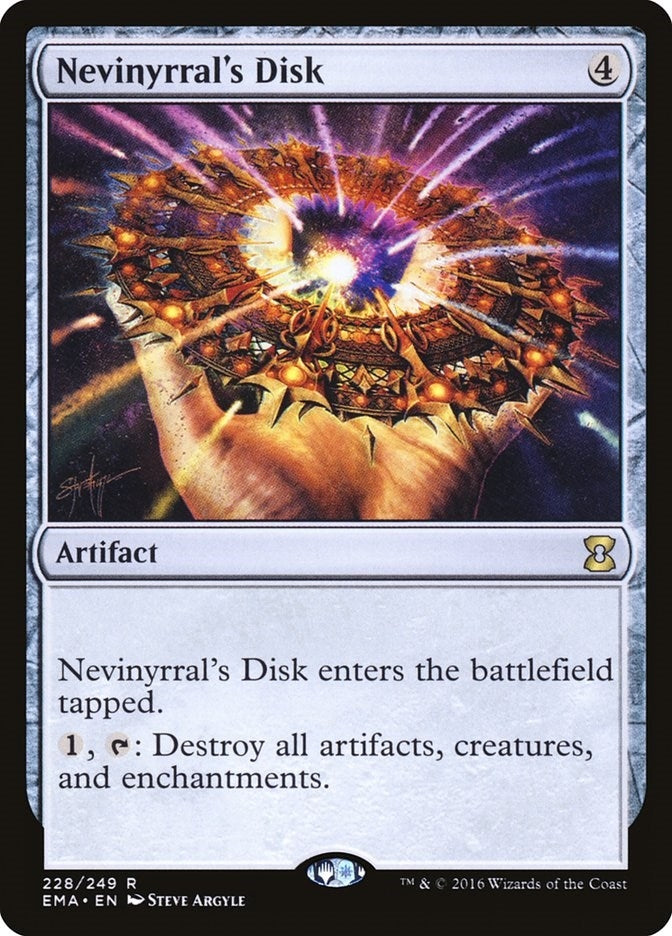 Image for Nevinyrral's Disk (Eternal Masters) (228) - Magic: The Gathering
