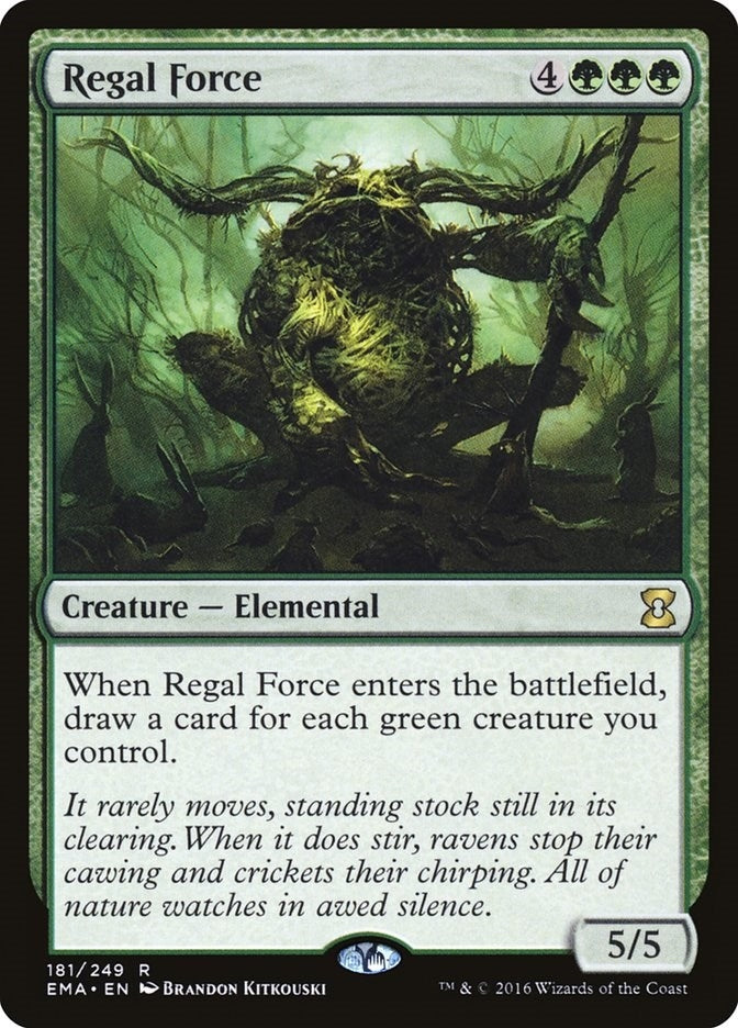 Image for Regal Force (Eternal Masters) (181) - Magic: The Gathering