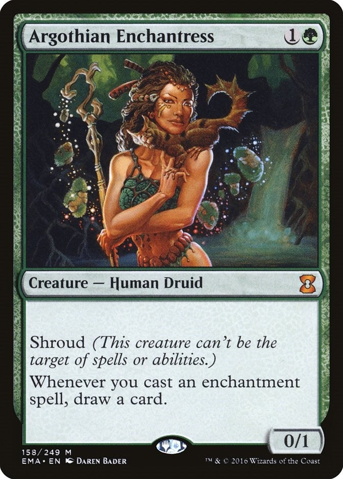 Image for Argothian Enchantress (Eternal Masters) (158) - Magic: The Gathering