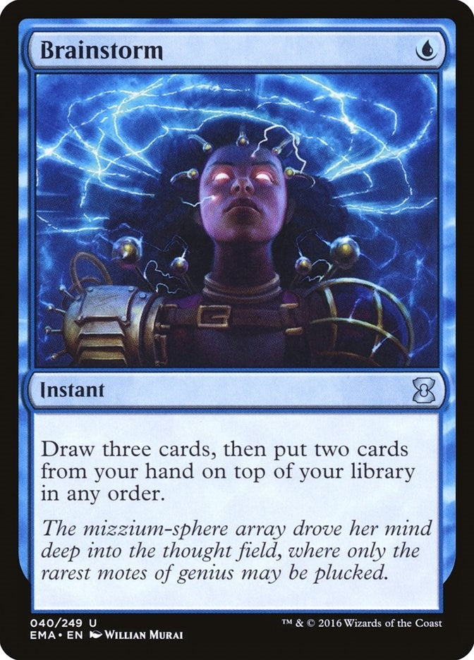 Image for Brainstorm (Eternal Masters) (40) - Magic: The Gathering