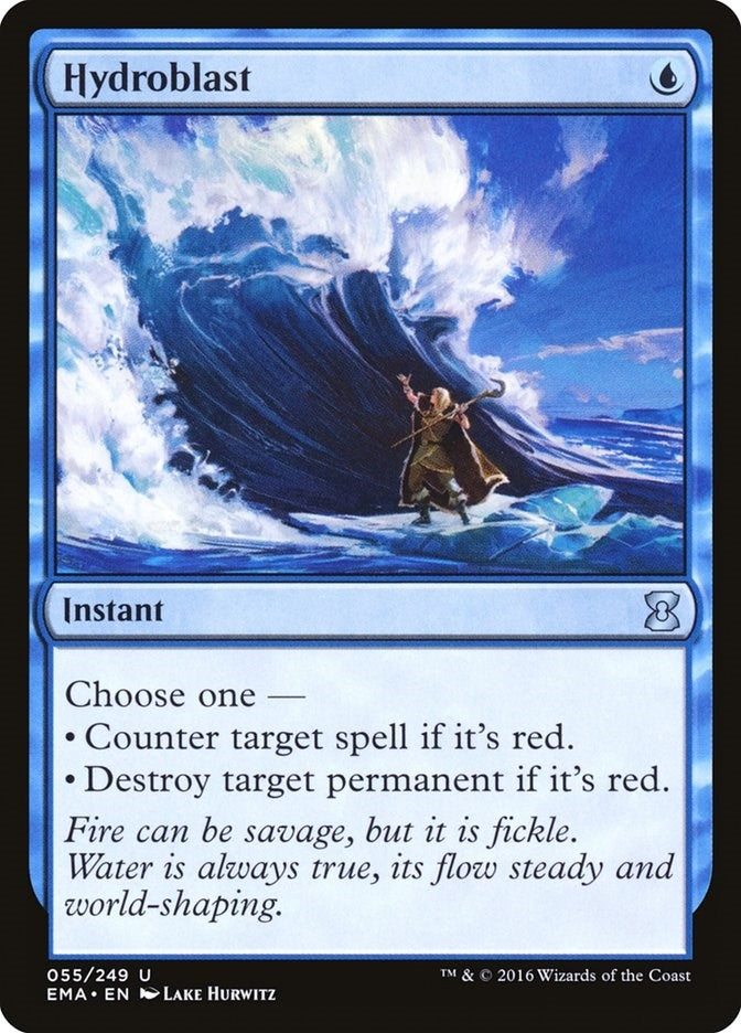 Image for Hydroblast (Eternal Masters) (55) - Magic: The Gathering
