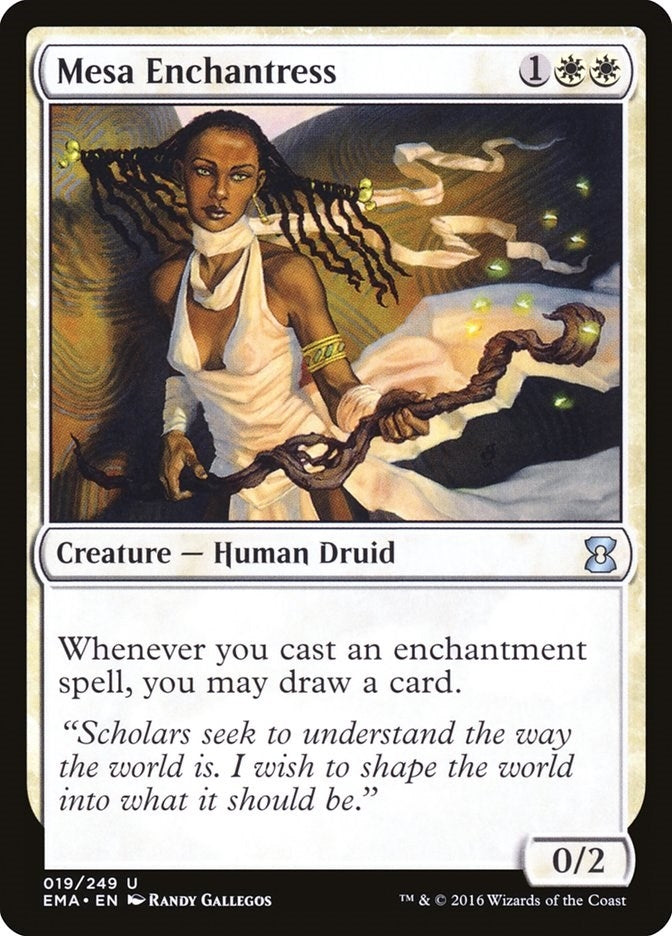 Image for Mesa Enchantress (Eternal Masters) (19) - Magic: The Gathering