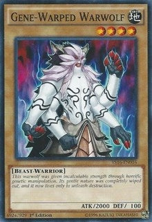 Image for Gene-Warped Warwolf (Starter Deck: Yuya) (YS16-EN016) - YuGiOh