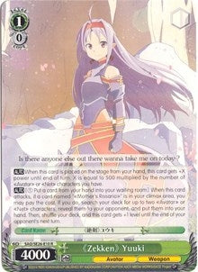 Image for "Zekken" Yuuki (Sword Art Online II Vol.2) (SAO/SE26-E10 R) - Weiss Schwarz