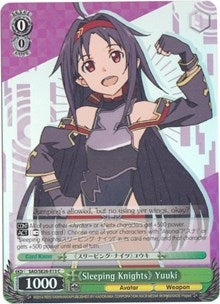 Image for "Sleeping Knights" Yuuki (Parallel Foil) (Sword Art Online II Vol.2) (SAO/SE26-E13 C) - Weiss Schwarz