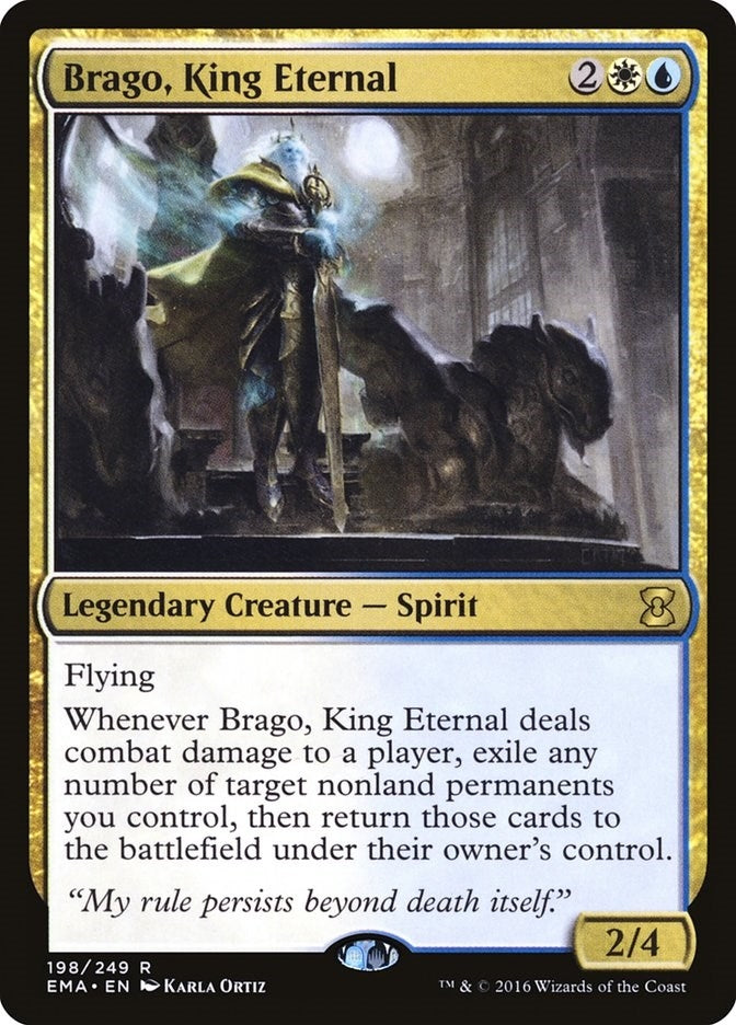 Image for Brago, King Eternal (Eternal Masters) (198) - Magic: The Gathering