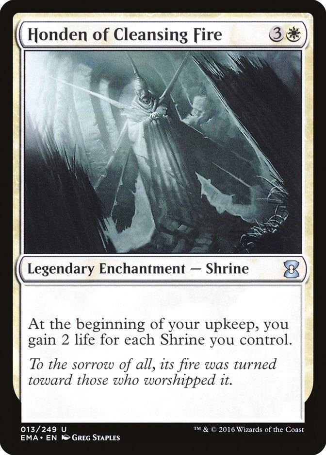 Image for Honden of Cleansing Fire (Eternal Masters) (13) - Magic: The Gathering