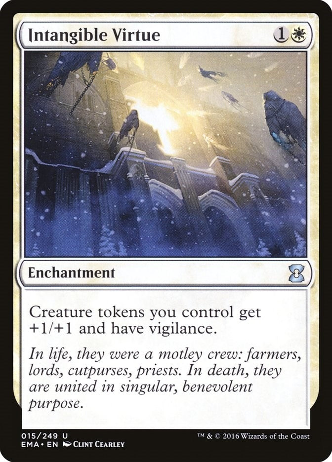 Image for Intangible Virtue (Eternal Masters) (15) - Magic: The Gathering