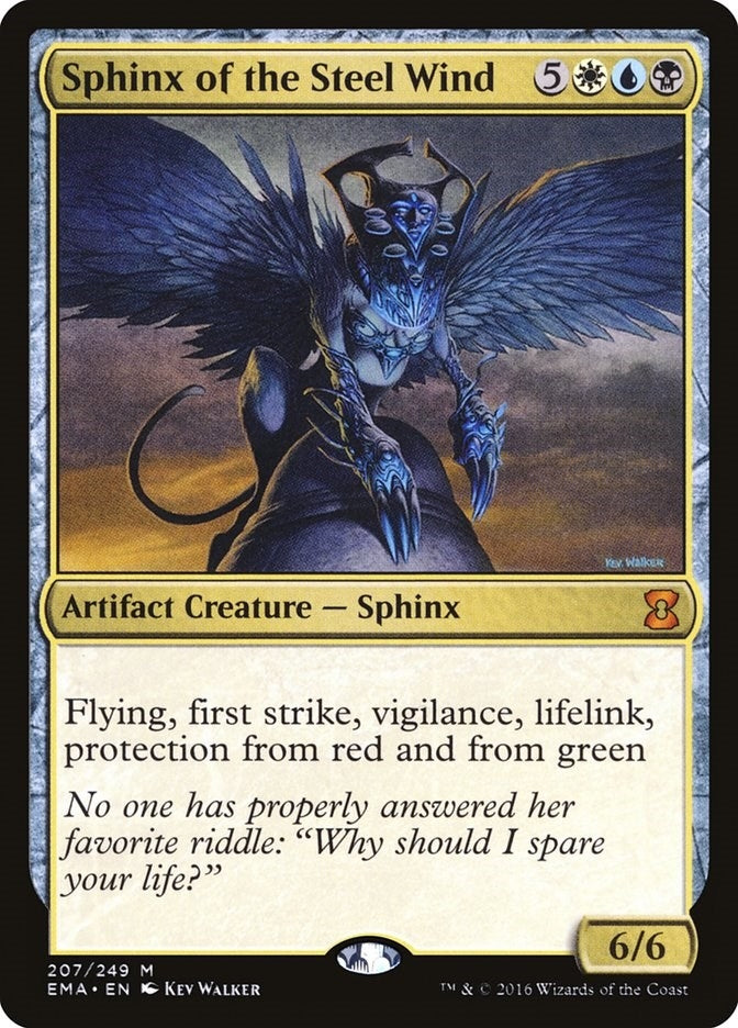Image for Sphinx of the Steel Wind (Eternal Masters) (207) - Magic: The Gathering